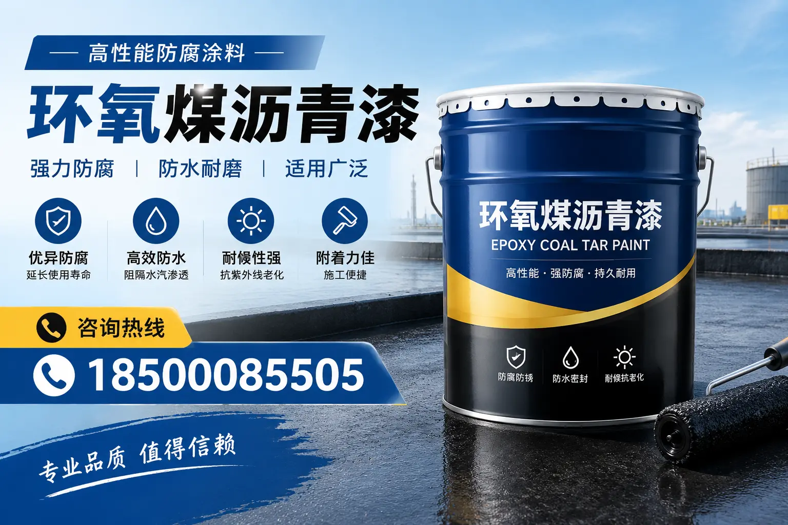 环氧煤沥青漆的主要成分与功能,信阳用户深度了解